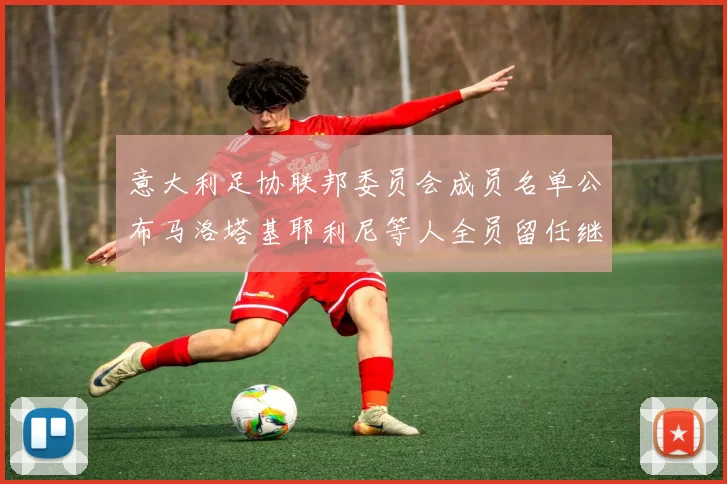 意大利足协联邦委员会成员名单公布马洛塔基耶利尼等人全员留任继续服务
